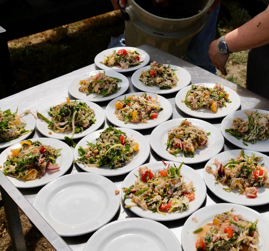 Feast 2: Padstow Kitchen Garden on The Beach with Big Green Egg